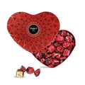 Maxim's De Paris - Milk Chocolate Covered Nougat in a Collectible Heart Tin Box Red Design Mother's Day Gift 90g