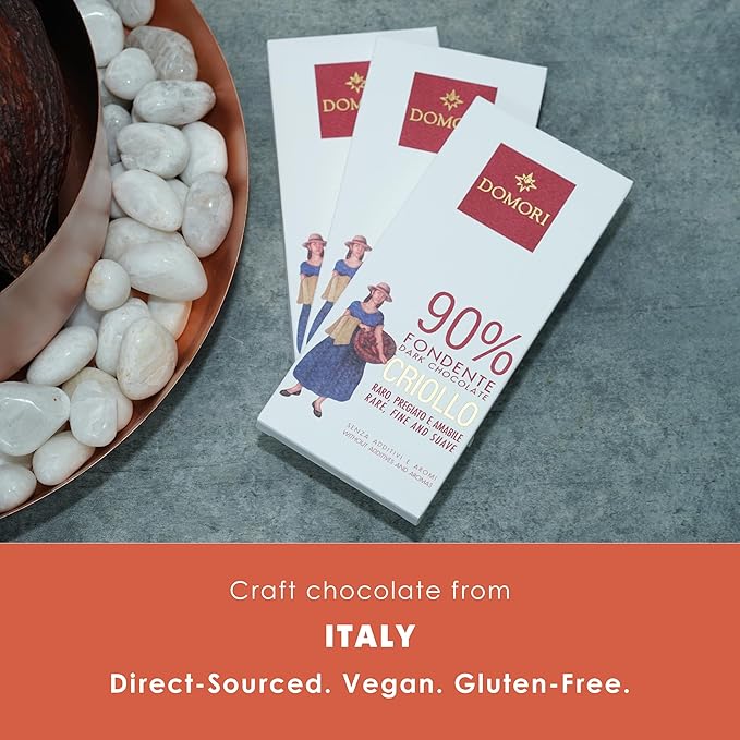 Domori - Criollo Blend Chocolate Bundles (90% 3 Pack)