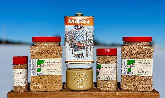 Green Mountain Goodness Granulated Maple Sugar - Vermont Grade A (Bulk)