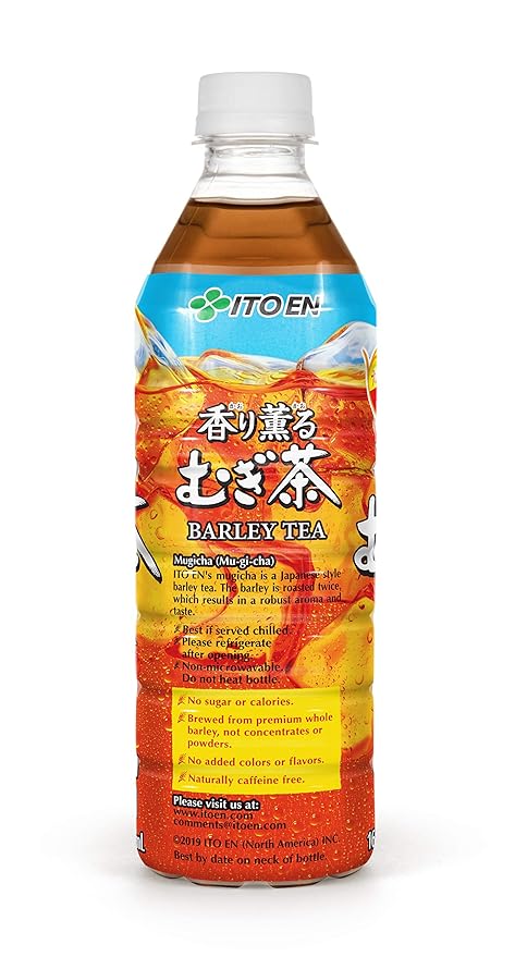 Ito En (Mugicha) Barley Tea Unsweetened Caffeine Free 16.9 Ounce (Pack of 12)