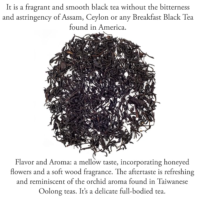 Organic Japanese Black Tea | Loose Leaf. 3.5 Ounce (50 Servings) | USDA Organic Black Breakfast Tea Leaves from Japan. Black Tea Loose Leaf. By Pantenger