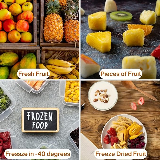 Juju-Oops Freeze-Dried Fruit Snack Bundle – 12-Pack Mixed Fruit &amp 8oz Whole Strawberries | 100% Natural Vegan No Sugar Added | Perfect for Camping Gifts &amp Healthy Snacking