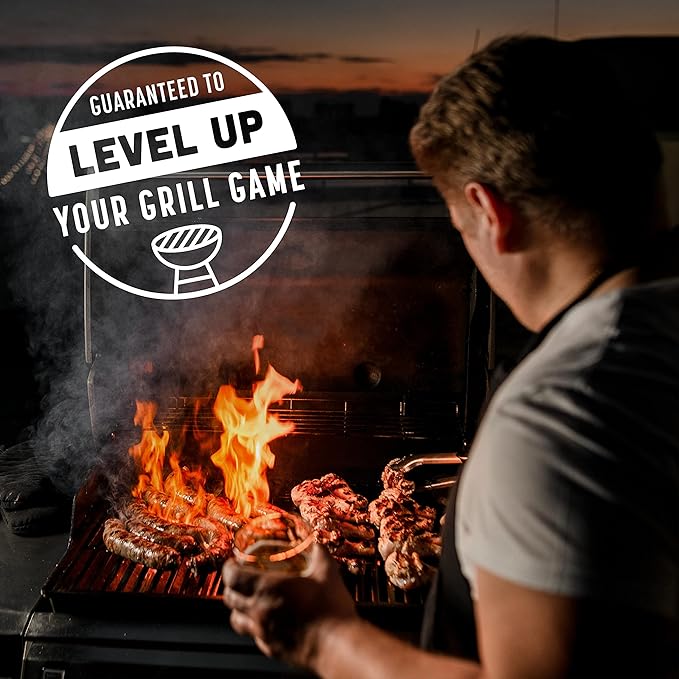 Spice Rack Co. BBQ Seasonings And Rubs - Smoking &amp Grilling Spices and Seasonings Sets Grilling Accessories &amp Smoker Accessories Unique Fathers Day Gift For Dad Gifts For Father's Day (5 Pa