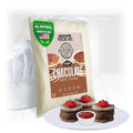 OldSoul Poffertjes Batter Mix | Dough Mix | Chocolate Flavor | 5 Lbs | 700 Mini Dutch Pancakes (5 Lbs Traditional)