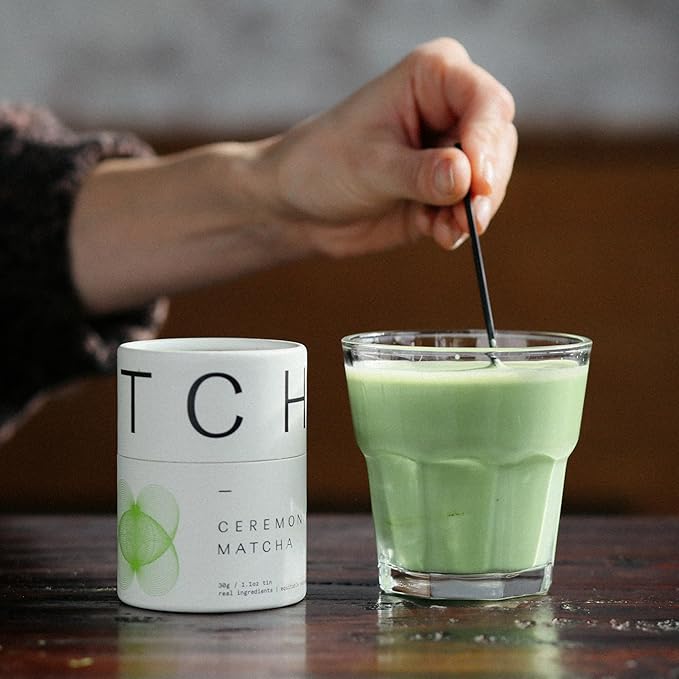 Dona First Flush Ceremonial Grade Matcha Stone-Milled from Shizuoka Kagoshima and Kyoto Family Tea Estate Hot or Iced 1.1 Ounce Airtight Sealed Tin