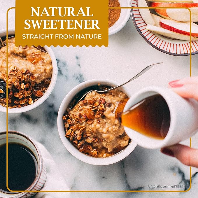 The Sweet Spigot 100% Pure Maple Syrup Amber Rich Taste Grade A | Made in the Upper Peninsula of Michigan from our Tree Taps to your Table (32 fl oz)