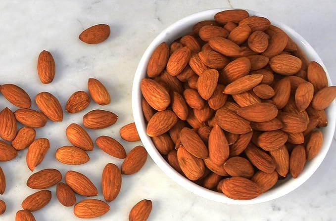 Wild Soil Terra Preta Almonds - Higher Protein and Higher Vitamin E Than Other Almonds Marcona Like Taste Olive Oil Roasted with Sea Salt Beyond Organic: Eco Farmed with Proprietary Root Technology