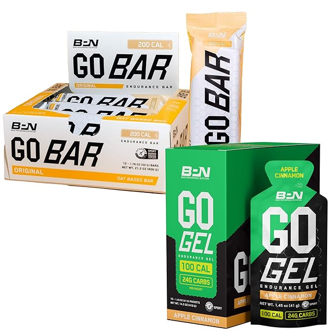 BARE PERFORMANCE NUTRITION BPN Go Bar &amp Go Gel Apple Cinnamon Bundle