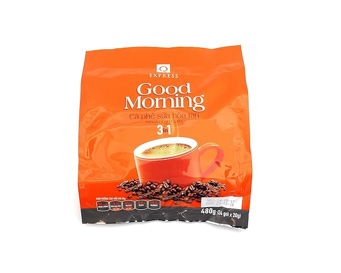 Tran Quang Cafe Good Morning Vietnamese Instant Coffee Mix 3 in 1