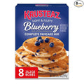 Krusteaz Complete Pancake Mix Blueberry Pancake Mix 25.2-Ounce Box (Pack of 8)