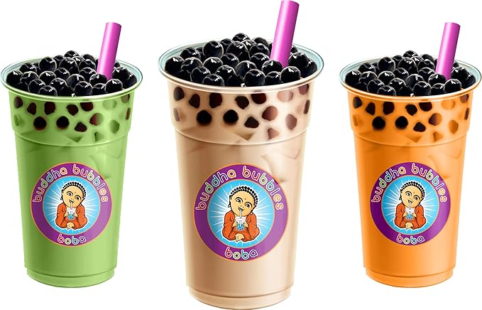Chai Tea Latte Boba/Bubble Tea Powder By Buddha Bubbles Boba 1 Pound (16 Ounces) | (453 Grams)