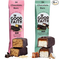 In Good Faith Dark Chocolate Bars Healthy Gluten Free Vegan Dairy Free Chocolate Bars (6 Pack Variety Pack)