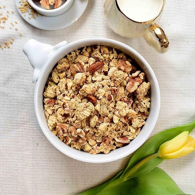 Divina Krunch Granola Cereal Pack of 3 NON-GMO CEREAL (Omega Nuts &amp Seeds Granola)