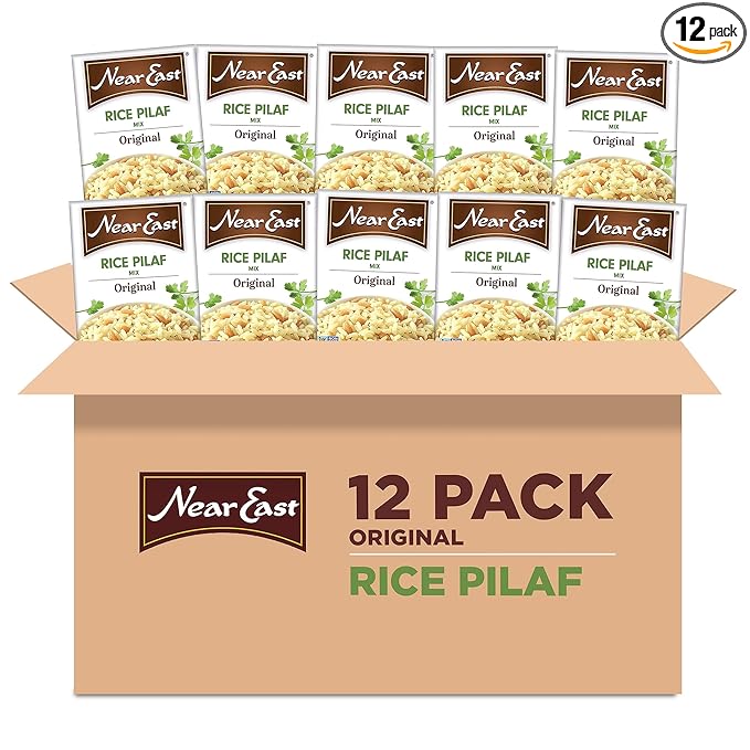 Near East Rice Pilaf Mix Original 6.09 Ounce (Pack of 12 Boxes)