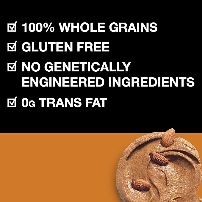 KIND Healthy Grains Clusters Almond Butter Granola 10g Protein Gluten Free 11 Ounce (Pack of 6)