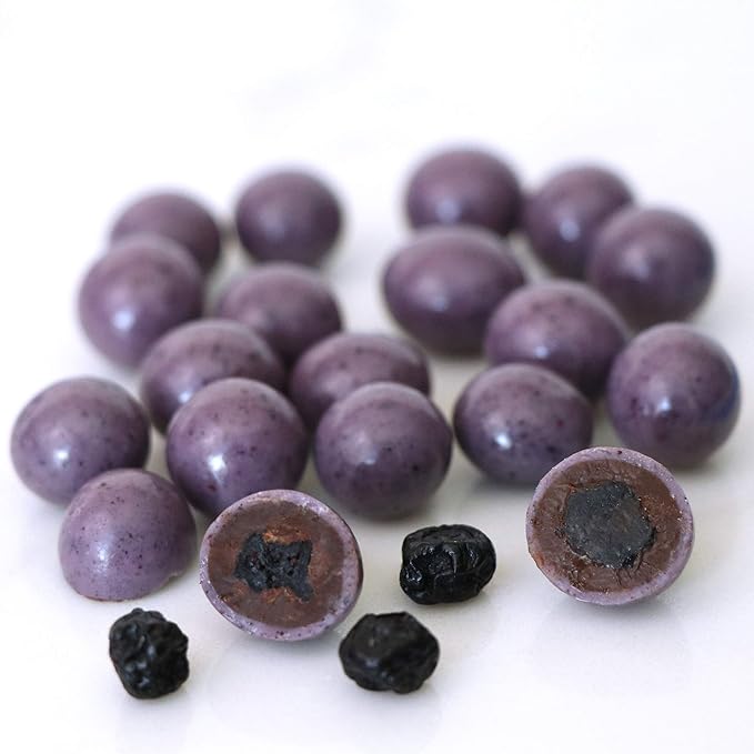Marich Natural Chocolate Blueberries 2.1-Ounce (Pack of 12)