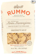Rummo Orecchiette Pasta No. 87 Kosher Non GMO 1 LB (Pack Of 12)