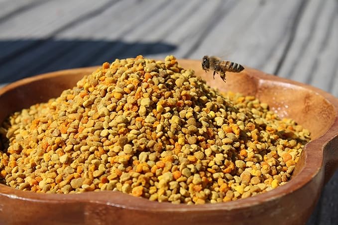 Fresh Bee Pollen Raw Nebraska Bee Pollen 1.5lb Jar