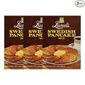 Lund’s Swedish Pancake Mix Deliciously Thin &amp Light Pancakes 12 oz Traditional Scandinavian Recipe - Easy Mix for Breakfast or Brunch [Pack of 3]