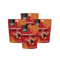 Kitchen &amp Love Milk Chocolate Covered Almond Stuffed Dates in a Convenient Resealable Pouch 8 Individually Wrapped Pieces Healthy Snack 3.5 oz pouch (Pack of 4)