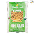 Organic Penne Rigate (16 oz x 4 Pack) Italian Pasta Durum Wheat Premium Quality Product of Italy L'Oro del Sud