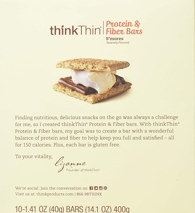 Think Thin Salted Caramel Lean Bar 1.41 Ounce - 120 per case.