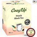 Cozy Up Peach Black Tea K-Cup Pods 36-Count Compatible with Keurig Brewers