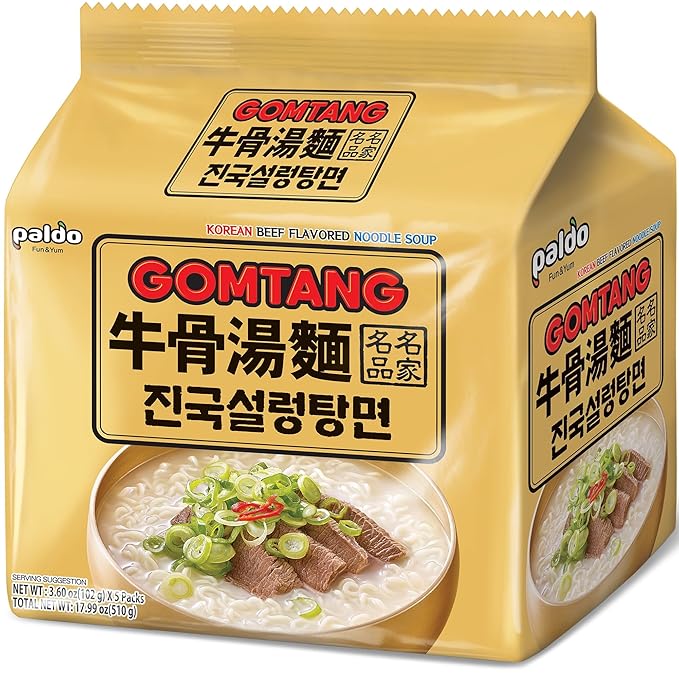 PALDO FUN &amp YUM Gomtang Ramen 20-Pack 4.05 ounce (pack of 20)