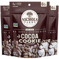 Nichols Farms Pistachios - Fresh Roasted No Shell Pistachio - Nutrient Rich Nuts Snack Packs - Non-GMO California Grown - Healthy Wonderful Tasting Party Snack - (Cocoa Cookie)