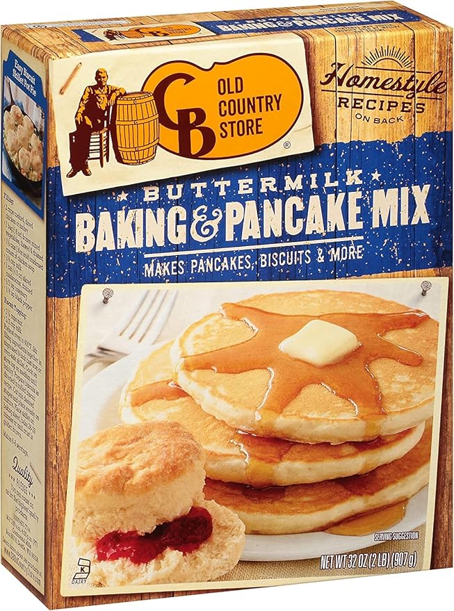 Cracker Barrel Old Country Store Buttermilk Baking and Pancake Mix 32 Ounce (Pack of 6)