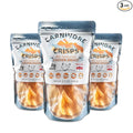 Carnivore Crisps Chicken Breast All Natural ZERO SUGAR Just Meat and SaltHigh Protein Keto &amp Carnivore Diet Approved Gluten-Free No Hormones 3.75 oz (Pack of 3)