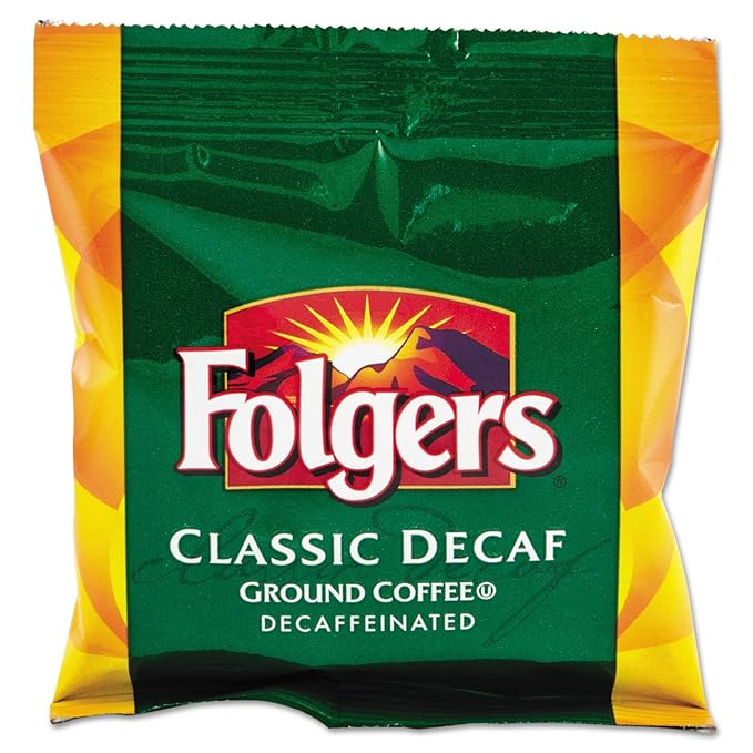 Folgers Classic Decaf Medium Roast Ground Coffee 42-1.5 Ounce Filter Packs