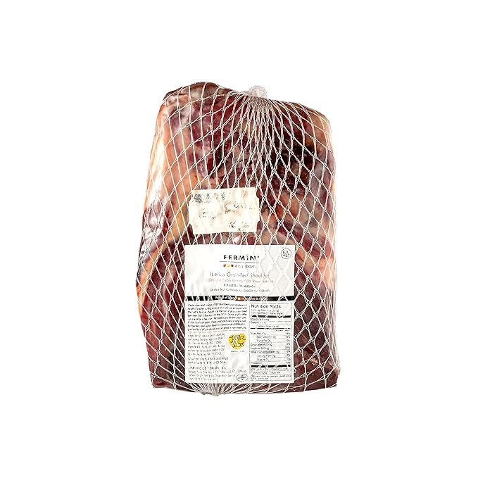 Fermin 50% Iberico Grain-Fed Boneless Shoulder Ham (3.5–4.5 lbs) – Paleta de Cebo Ibérica Deshuesada