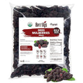 Dried Mulberries Black Organic Berrilys 3 LB Dried Mulberry Non-GMO Unsulfured Raw Healthy Snacking Great Ingredient for Baking Purposes Vegan Natural