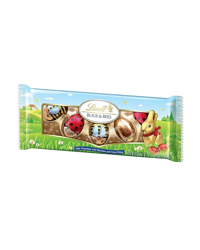 Lindt Bugs &amp Bees 5 Pack 1.7oz 16Count