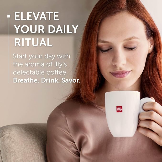 illy Whole Bean Coffee Classico Medium &amp Intenso Dark Roasts 100% Arabica Premium Italian Coffee Ideal for Espresso Drip Moka and French Press Brewing 8.8oz 6 Variety Pack