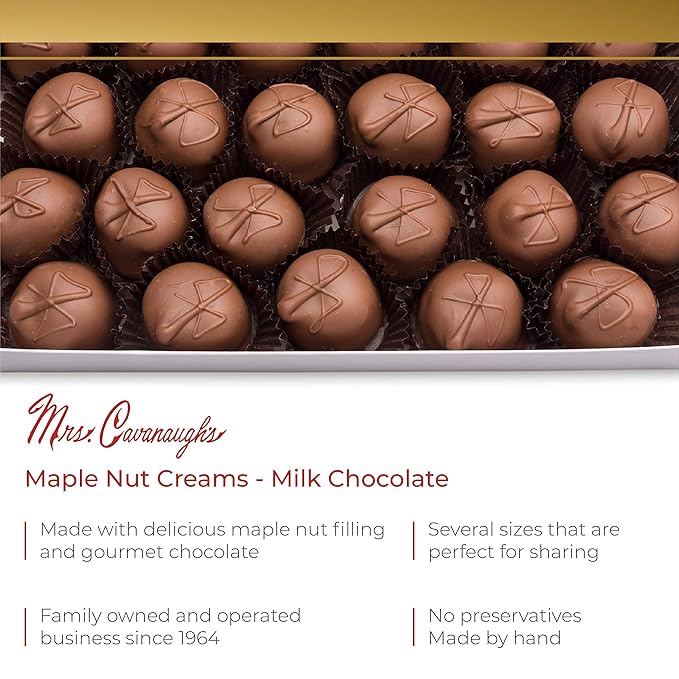 Mrs. Cavanaugh’s 3 lb Maple Nut Cream Milk Chocolate