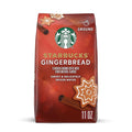 Starbucks Ground Coffee Gingerbread Naturally Flavored Coffee 100% Arabica Limited Holiday Edition 1 Bag (11 Oz)