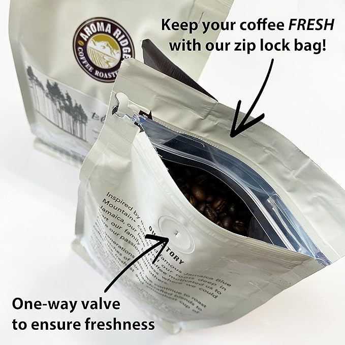 Bavarian Chocolate SWP Decaf Coffee 1 lb Whole Bean FlavorSeal Vacuum Bag