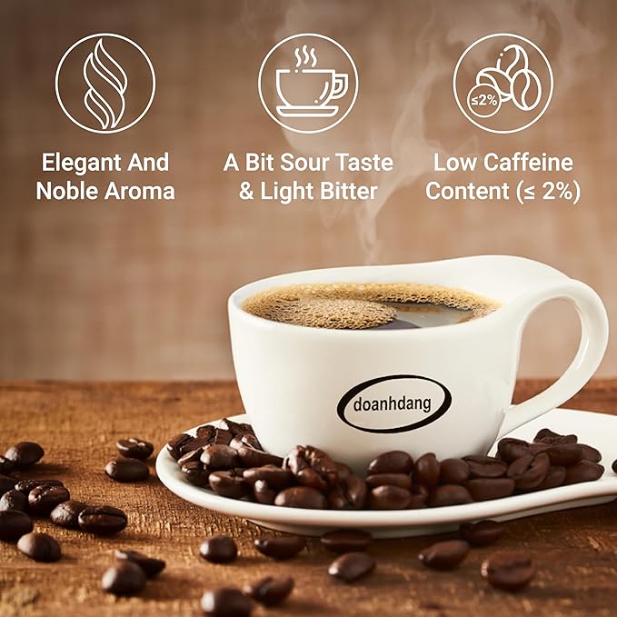 doanhdang - 17.6 Oz Premium Arabica Whole Bean Coffee 100% Arabica Medium Roast Rich Flavor for Espresso and Brew Origin from Vietnam Whole Med Roast Beans