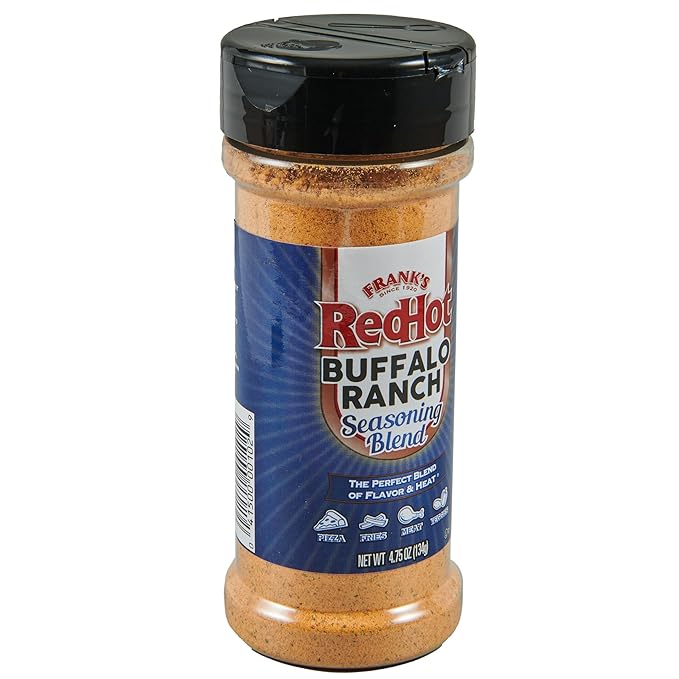 Frank's RedHot Buffalo Ranch Seasoning Blend 4.75 oz (Pack of 6)