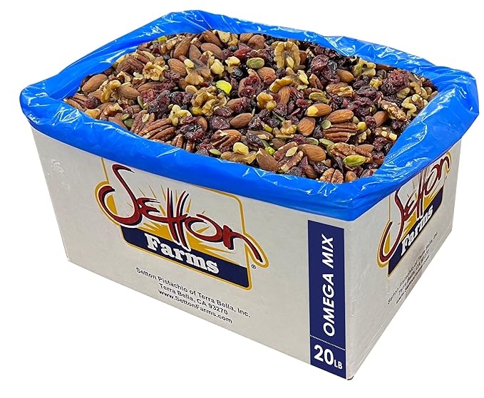 Omega 3 Trail Mix 20 Lbs. Bulk Case Kosher