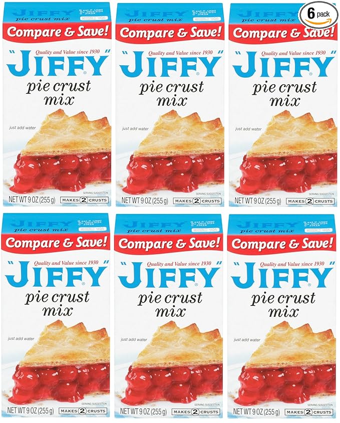 Flaky Pie Crust Mix (6 pack) 9 oz Box Each