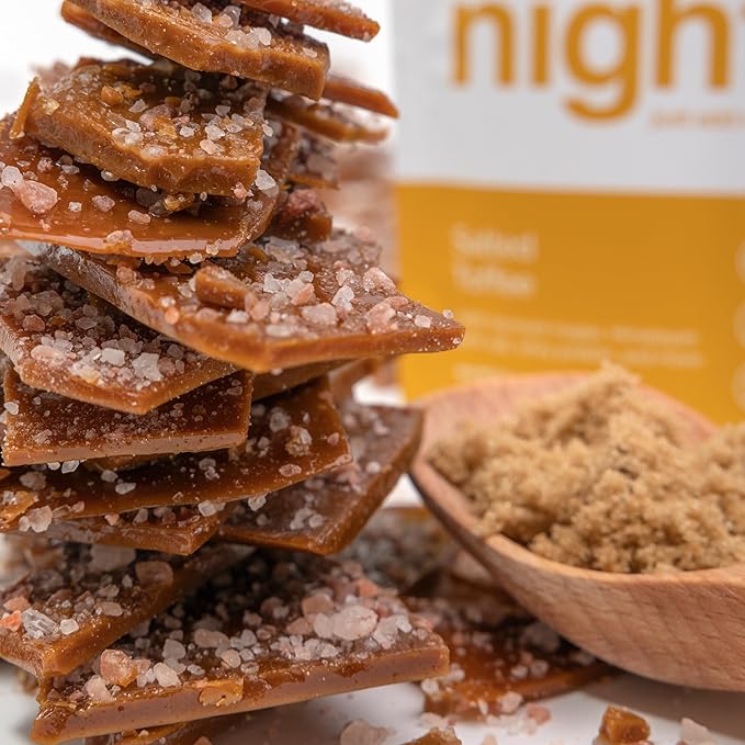 Oats Overnight Salted Toffee - Overnight Oats with 20g Whey Protein High Fiber Breakfast Protein Shake - Gluten Free Oatmeal Non GMO High Protein Oatmeal (2.8 oz per Meal) (24 Pack)