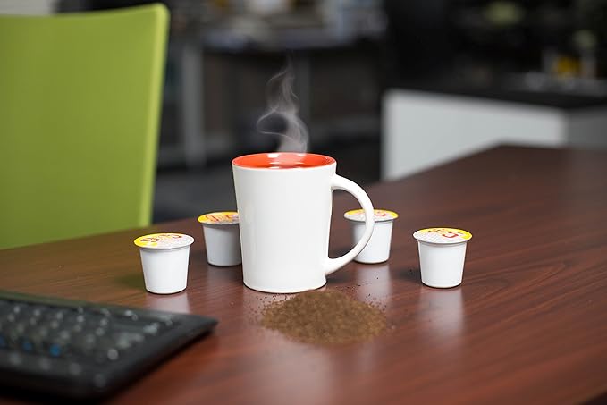 Office Snax 9 To 5 Coffee Medium Roast 100% Arabica Coffee PODs Case of 110 No Artificial Flavors Colors or Preservatives Keurig K-Cup Compatible Flavorful Aromatic &amp Smooth