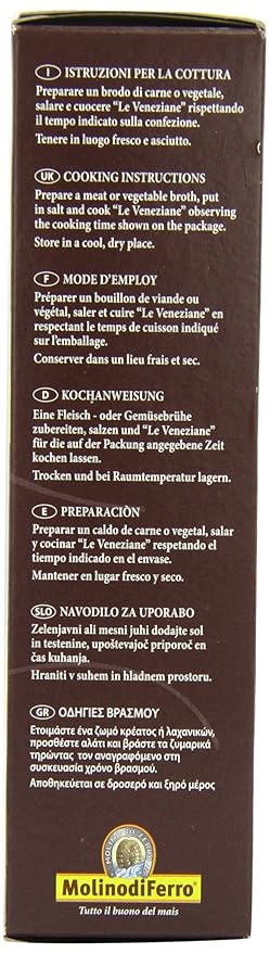 Le Veneziane - Italian Anellini Pastina [Gluten-Free] (4)- 8.8 oz. Pkgs