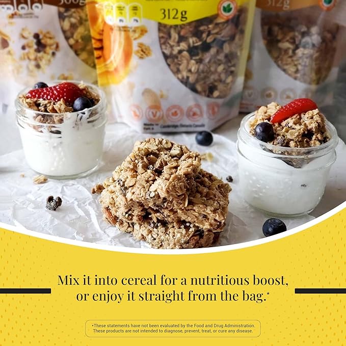Nature's Mix Granola Honey Almond (Pack of 6) 11 oz