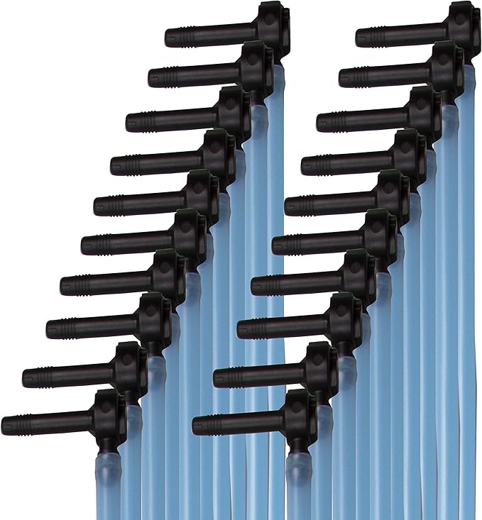 Deluxe Maple Syrup Tree Tapping &amp Sugaring Starter Kit - 20 Sap Taps &amp 20 ft Extra Long Food-Grade Tubing Drop Lines - Complete Winter Gift Set for Experts or Beginners- Includes Spiles and Tu