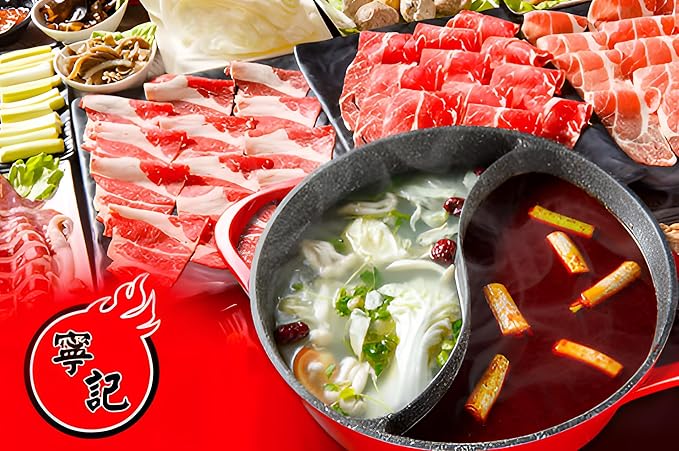 [Pack of 2] Authentic Taiwanese Ning Chi Spicy Hotpot Soup Base - Ideal for Stir Fry Hotpot Shabu Dipping &amp More! Vegetarian Friendly (2-5 Servings)