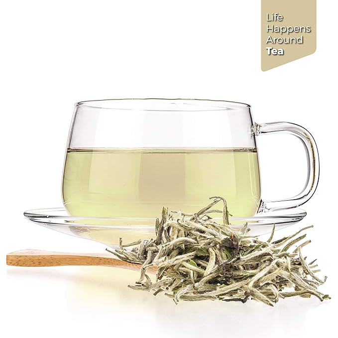 Tealyra - Imperial Yunnan Silver Needle - White Loose Leaf Tea - Top Chinese White Tea - Caffeine Level Low - 100g (3.5-ounce)